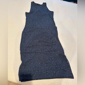 Banana Republic Navy Maxi Dress